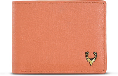 Skin Hunt Men Casual, Trendy, Evening/Party Tan Genuine Leather Wallet(6 Card Slots)