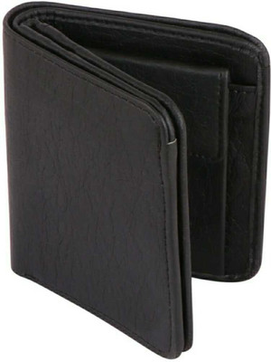 zaphod Men Casual Black Artificial Leather Wallet(5 Card Slots)