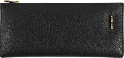 Bellissa Women Casual, Formal Black Artificial Leather Wallet(10 Card Slots)