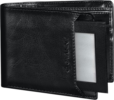 GIOVANNY Men Casual, Formal Black Artificial Leather Wallet(8 Card Slots)