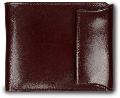 Rich Born Men Trendy Brown Genuine Leather Wallet(9 Card Slots)