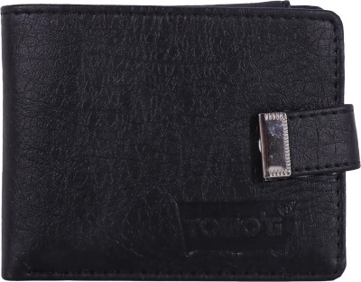 ONE CR Men Black Artificial Leather Wallet(4 Card Slots, Pack of 2)