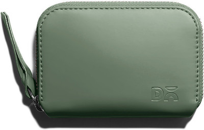 DailyObjects Men & Women Trendy Green Canvas Wallet(1 Card Slot)