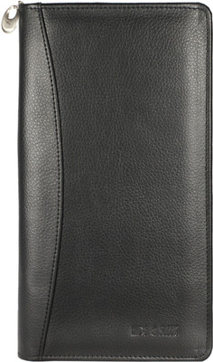 HIDE & SLEEK Men Trendy Black Artificial Leather Document Holder(9 Card Slots)