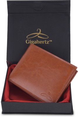 gigahertz Men Trendy, Casual, Ethnic, Evening/Party, Formal, Travel Tan Genuine Leather Wallet(6 Card Slots)