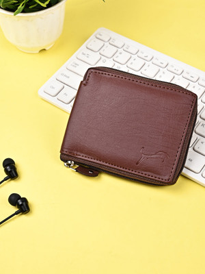 Wildedge Men Casual Brown Artificial Leather Wallet(6 Card Slots)