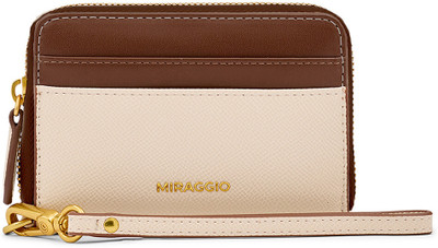 Miraggio Women Trendy Khaki Artificial Leather Wallet(2 Card Slots)
