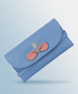 Baggit Women Casual Blue Artificial Leather Wallet(6 Card Slots)