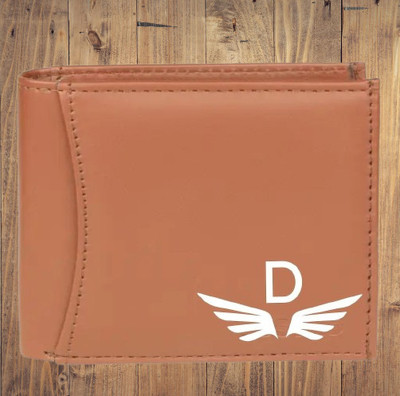 KEYUR Men Casual Tan Artificial Leather Wallet(6 Card Slots)