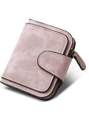 Inovera Women Casual Pink Artificial Leather Wallet(6 Card Slots)