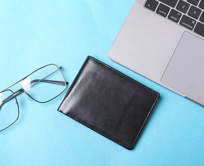 METRONAUT Men Formal Black Artificial Leather Wallet(5 Card Slots)