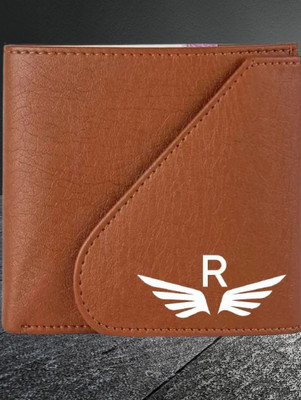 KEYUR Men Casual Tan Artificial Leather Wallet(3 Card Slots)