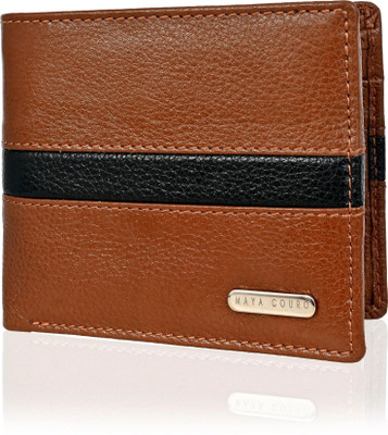 MAYACOURO Men Formal, Casual, Evening/Party Brown Genuine Leather Wallet(6 Card Slots)