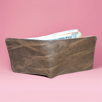 kymmo Men Ethnic, Casual, Formal, Trendy, Evening/Party Brown Artificial Leather Wallet(6 Card Slots)