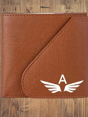KEYUR Men Casual Tan Artificial Leather Wallet(3 Card Slots)