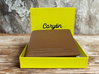 eLeathers Men Casual, Ethnic, Evening/Party, Formal, Travel, Trendy Brown Genuine Leather Wallet(6 Card Slots)