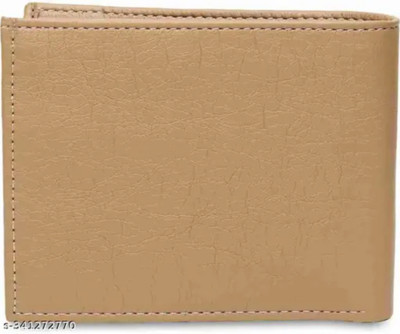 OODI Men Yellow Artificial Leather Wallet(7 Card Slots)