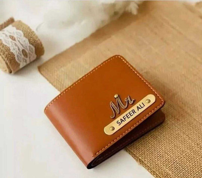 VEE Men Casual Tan Artificial Leather Wallet(4 Card Slots)