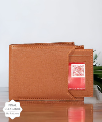 METRONAUT Men Casual Tan Artificial Leather Wallet(5 Card Slots)