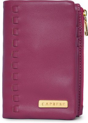 Caprese Women Casual Pink Artificial Leather Wallet