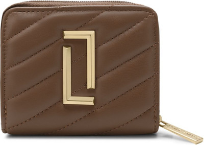 Lavie Luxe Women Casual Tan Artificial Leather Wallet(8 Card Slots)