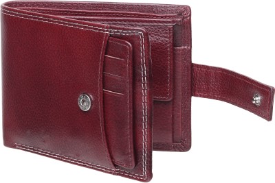 Leder Street Men Formal, Evening/Party Brown Genuine Leather Wallet(10 Card Slots)