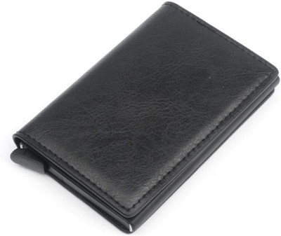 VOGARD Men & Women Black Aluminium Card Holder(9 Card Slots)