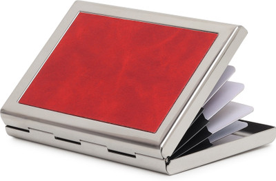 JND 6 Card Holder(Set of 1, Red)