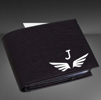 KEYUR Men Casual Black Artificial Leather Wallet(10 Card Slots)