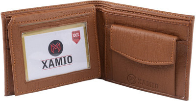 VIAZ VENTURES Men Tan Artificial Leather Wallet(5 Card Slots)