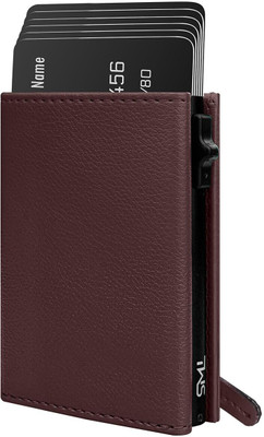 thewalletstore Men & Women Travel Brown Artificial Leather Wallet(9 Card Slots)