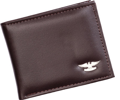 Mundkar Men Brown Artificial Leather Wallet(5 Card Slots)