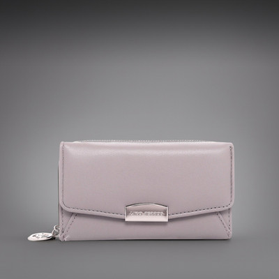 LINO PERROS Women Casual Beige Artificial Leather Wallet(5 Card Slots)