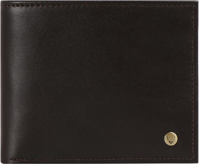 HIDESIGN Women Black Genuine Leather Wallet(8 Card Slots)