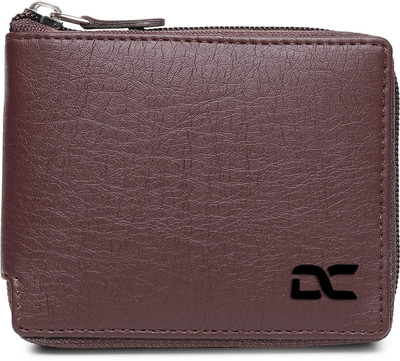 DEZiRE CRAfTS Men Trendy, Evening/Party, Casual, Formal, Travel Brown Artificial Leather Wallet(4 Card Slots)