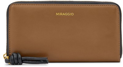 Miraggio Women Brown Artificial Leather Wallet(4 Card Slots)