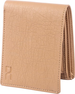 DEZiRE CRAfTS Men Evening/Party, Travel, Formal, Trendy, Casual, Ethnic Beige Artificial Leather Wallet(5 Card Slots)