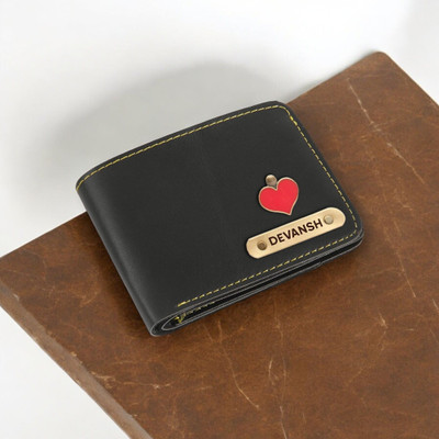VenussVault Men & Women Casual, Formal, Evening/Party, Formal, Trendy Black Artificial Leather, Genuine Leather Wallet(5 Card Slots)