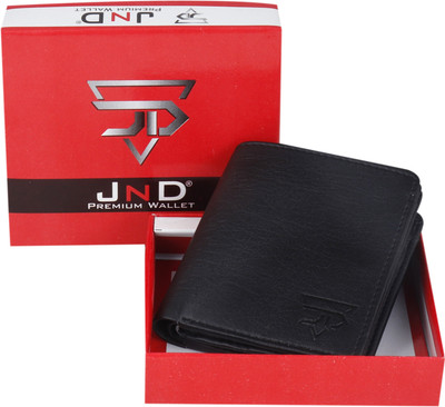 SCRUMBLER Men Casual Black Artificial Leather Wallet(7 Card Slots)