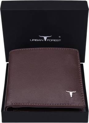 URBAN FOREST Men Casual, Formal Brown Genuine Leather Wallet