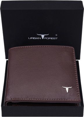 URBAN FOREST Men Casual, Formal Brown Genuine Leather Wallet(8 Card Slots)