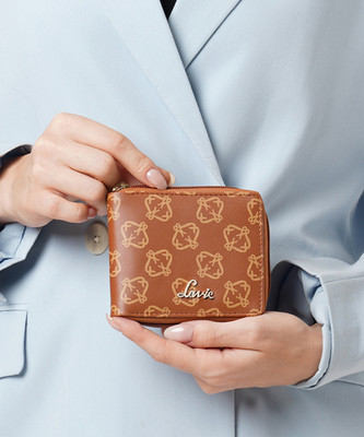 LAVIE Women Casual Tan Artificial Leather Wallet(4 Card Slots)