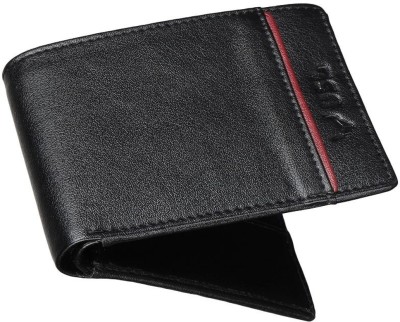 USL Men Formal, Casual Black Artificial Leather Wallet(8 Card Slots)