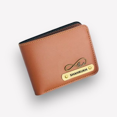 Navya Royal Art Men Trendy, Casual, Travel, Formal Tan Artificial Leather Wallet(5 Card Slots)