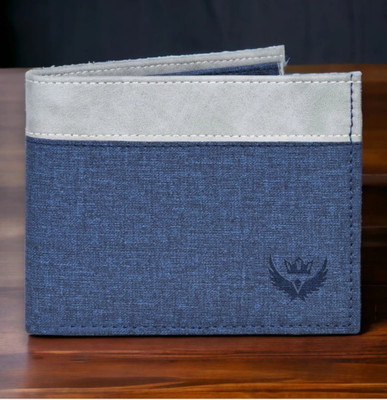 Zeewan Men Travel, Trendy, Evening/Party, Casual, Formal Blue Artificial Leather Wallet(5 Card Slots)