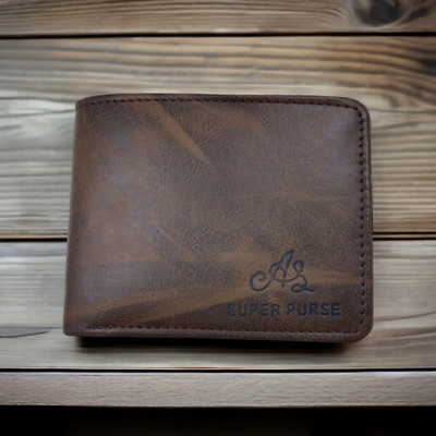 dk wallet Men Casual Black Artificial Leather Wallet(3 Card Slots)