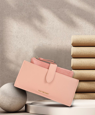 VAN HEUSEN Women Casual Pink Artificial Leather Wallet(6 Card Slots)