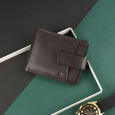 MOCHI Men Brown Artificial Leather Wallet(7 Card Slots)