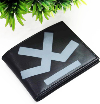 WROGN Men Casual Grey Genuine Leather Wallet(8 Card Slots)