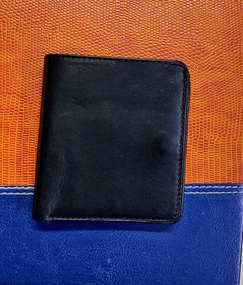 HENEDA Men Formal Black Artificial Leather Wallet(5 Card Slots)